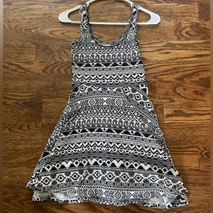 Aeropostale Fit and Flare Aztec Mini Dress